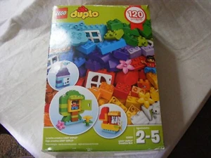 Vintage Lego 10854 Duplo Set Creative Box 120 Pieces Age 2-5 - Picture 1 of 5