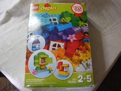 Vintage Lego 10854 Duplo Set Creative Box 120 Pieces Age 2-5 - Image 1 of 4