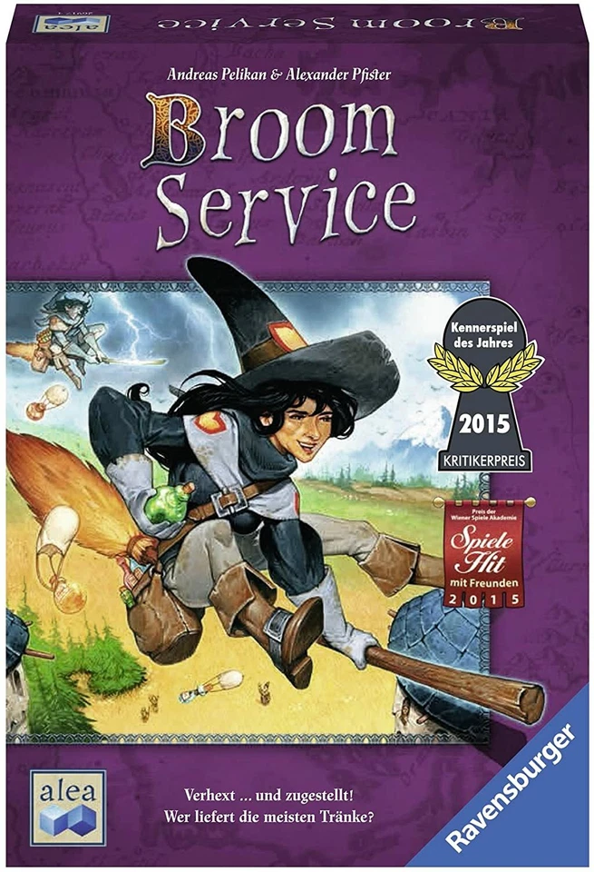 Ravensburger Broom Service Juego De Mesa Juego Especial Del Año 2015 En Alemán