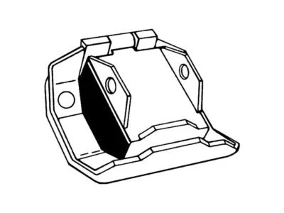 Montaje de motor delantero para Pontiac Catalina 1978-1980 39819HWQN 1979 5,7 L V8 VIN: X Foto 1 de 2