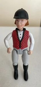 Loving Family Equestrian Rider Jockey Figure Girl Jointed Mattel 2001 - Picture 1 of 3
