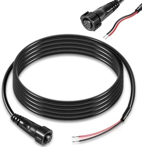 PC12 Power Cord Cable 6ft for Humminbird SOLIX and Onix Fish Finders 720085-1 - Picture 1 of 9