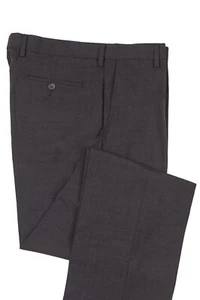Pantalones para hombre J Braxx by Ballin NUEVOS 4 vías de lana elástica, cintura expandible, gris 38 - Imagen 1 de 5