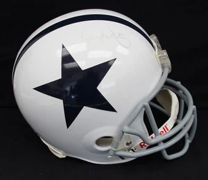 TONY DORSETT Autographed F/S Riddell Replica Helmet PSA/DNA DALLAS COWBOYS HOF - Picture 1 of 7