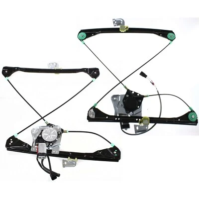 Regulador de ventana para 99-05 Pontiac Grand Am lado conductor y pasajero delantero Foto 1 de 4