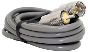 Cable coaxial Procomm PP8X75 CB HAM antena radio 75 pies RG8X con extremos PL259 - Imagen 1 de 1