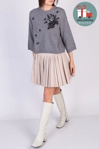 RRP €465 RED VALENTINO Jumper Size M Cashmere Angora & Wool Blend Flowers - Bild 1 von 7