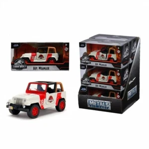 Jurassic World - Jeep Wrangler Modellino auto JADA die-cast Scala 1:32 - Imagen 1 de 2