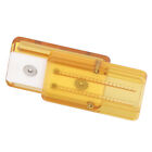 Amber Transparent PEI Slider Toy Decompression Double Track Amber White PTFE✿