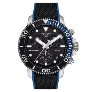 Tissot Seastar 1000 Black-Blue T1204171705103 T120.417.17.051.03 (FEDEX 2 DAY) - Picture 1 of 3