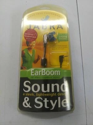 Jabra EarBoom Hörer & Mikrofon Boom Headset für Schnurlos Telefone W/2.5mm Neu - Bild 1 von 2