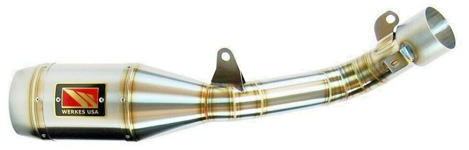 Escape de acero inoxidable Competition Werkes 08-12 Triumph Street Triple #WT676-S Foto 1 de 1