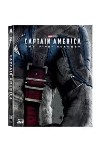 Captain America The First Avenger BLU-RAY Steelbook 2D 3D Limited - Full Slip A2 - Picture 1 of 2