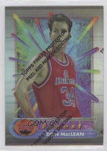 1994-95 Topps Finest Refractor Don MacLean #126