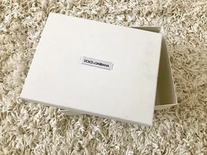 Dolce Gabbana weiß Kinder leerer Schuhkarton Aufbewahrung 9x6" - Bild 1 von 4