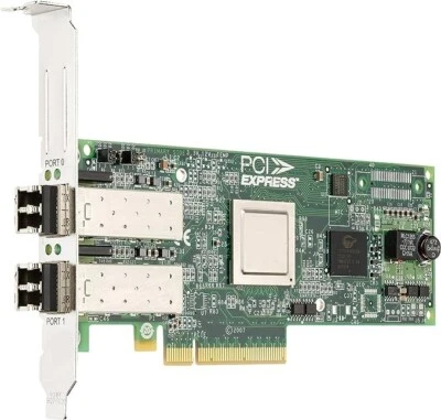 Dell Emulex LPe12002-E LightPulse 8Gb Dual Channel PCI-E Fibre Channel HBA C856M - Image 1 of 4