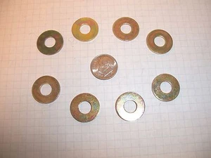 Flachwaschmaschine Paket 8 Stück. Militärqualität. 0,307 Zoll Minimum und 0,327 Zoll - Bild 1 von 1