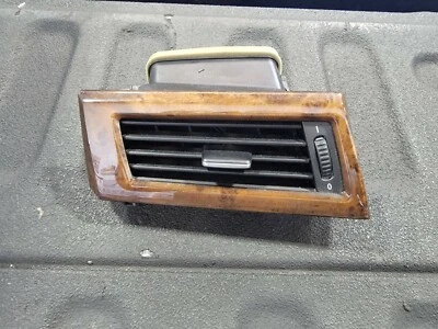 BMW 528i 2008-2010 tablero calefacción aire acondicionado ventilación lado del conductor izquierdo OEM grano de madera Foto 1 de 3