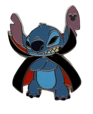 Disney Pin WDW 2024 Hidden Disney Stitch Holidays Halloween Vampire #163936 - Image 1 of 4