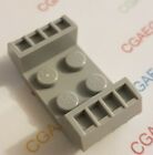 1 x  Lego 41862 Plate, Modified 2 x 2 with Vents LIGHT BLUISH GRAY