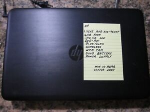 HP 15-ba079dx Laptop Core 2.4 GHz 6GB RAM 240 GB SSD DVD-RW WEB CAM Win 10 HOME