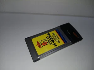 ✔️📶 CARTE PC PCMCIA 16 BITS WIFI COMPATIBLE AMIGA COREGA PCCB-11 - Photo 1/3