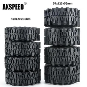 AXSPEED 1,9 2.2 Zoll Gummi Schlammrad Reifen für 1:10 RC Raupenraupe Lkw Auto - Bild 1 von 14