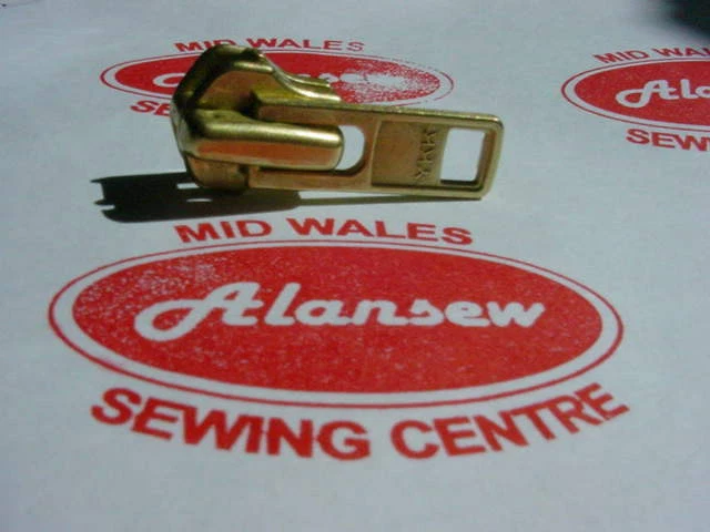 ALANSEW BRASS AUTOLOCK No 8 SLIDER for YKK brass zipper