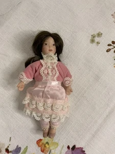 American Girl Puppe Samantha’s Clara Doll Retired Pink Dress Pleasant Co Sticker - Bild 1 von 7