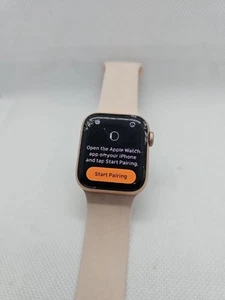 Apple Watch Series 4 40mm GPS + LTE Rose Gold Case Cracked Screen (Works) - Zdjęcie 1 z 12