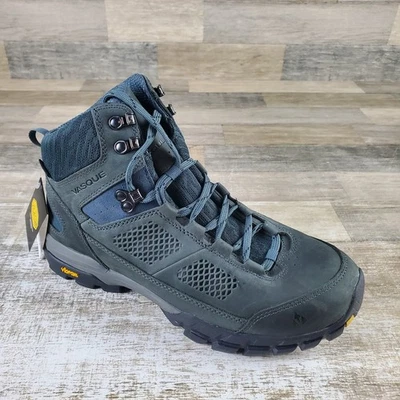 Vasque Talus AT Ultradry Mens Hiking Shoes Sz 10 Dark Slate Lace Up Mid Top - Image 1 of 4