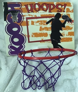 Vintage OddzOn Koosh Hoops Türbehang Kunststoff Spielzeug Basketballkorb 1992 - Bild 1 von 5