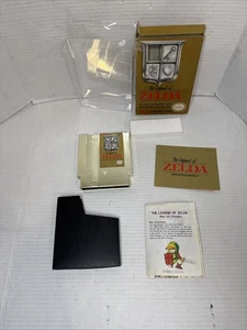 Legend of Zelda NES Nintendo Complete w/ Box & Manual CIB Works Video Game - Picture 1 of 18