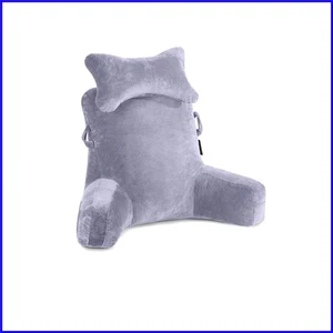 Almohada de lectura extra grande de 31" con rodillo de cuello desmontable - Máxima comodidad - Imagen 1 de 8