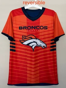 Wende NFL Flagge Football Trikot Jugend Größe Large Denver Broncos Jungen Kinder - Bild 1 von 9