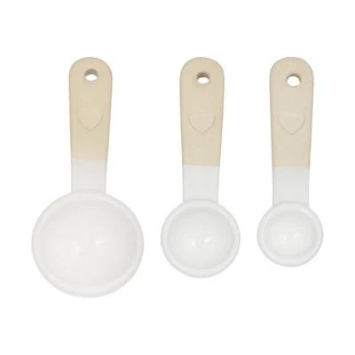 Mason Cash Rustic Charm Measuring Spoons, Set of 3 Stoneware Spoons (1 tbsp to - Image 1 of 4