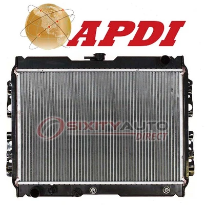 APDI Radiator for 1982-1993 Mazda B2200 - Cooler Cooling Antifreeze Coolant pr Foto 1 de 4