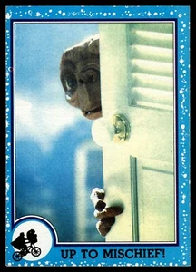 Topps E.T. 1982 Tarjeta de película de Drew Barrymore Spielberg #23 Up To Mischief - Imagen 1 de 2