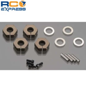 Tekno RC Wheels Hexes 12mm Aluminum Sct410 (4) TKR5571A - Picture 1 of 1