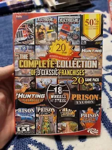 Complete Collection 20 Games 18 Wheels of Steel-Hunting Unlimited-Prison Tycoon - Picture 1 of 4