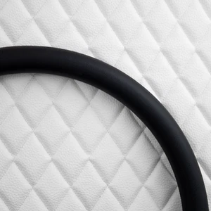 18" Black Vinyl Half Wrap for Forever Sharp Half Wrap Steering Wheels - Picture 1 of 4