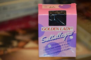SALTALLEGRO 40 DEN COLLANT FILANCA BAMBINA TIGHTS SOCKS GIRL GOLDEN LADY - Foto 1 di 1