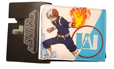 Shoto Todoroki My Hero Academia Bifold ID Wallet Bioworld U.A. High School - Image 1 of 4
