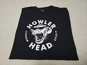 Maglietta Howler Head nera testa di ululante spirito di scimmia manica corta taglia XL - Foto 1 di 5