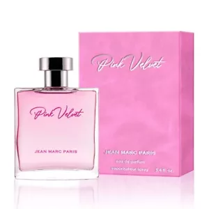 Jean Marc Paris Pink Velvet 3.4 oz Womens Eau De Parfum Spray Brand New In Box - Picture 1 of 3