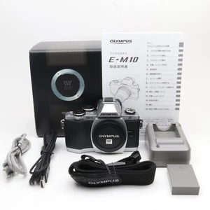 【Exc+5/W:Box/SC:4510】OLYMPUS OM-D E-M10 16.1MP Body Only Digital SLR from Japan - Bild 1 von 15