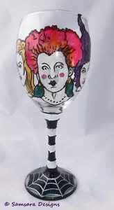 Hocus Pocus Wein Bier Gin Glas Goth Geek Geschenk Halloween - Bild 1 von 12