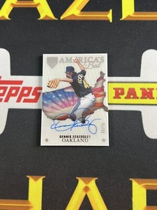2023 Panini Chronicles DENNIS ECKERSLEY Americas Best On Card Auto /75 RG