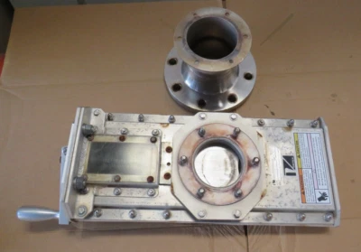 SALINA VORTEX GRHC04-F-S4 Manual GATE VALVE 4" With ansi flange Stainless - Image 1 of 4