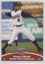 2007 Grandstand Hudson Valley Renegades Kevin Colon #8